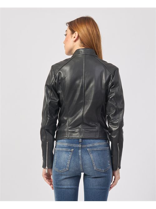 Richmond X Women's Leather Jacket Black RICHMOND X | UWP25200GBBLACK